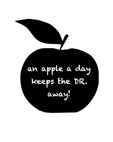 blackboard apple